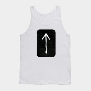 Tiwaz Elder Futhark Runes Tank Top